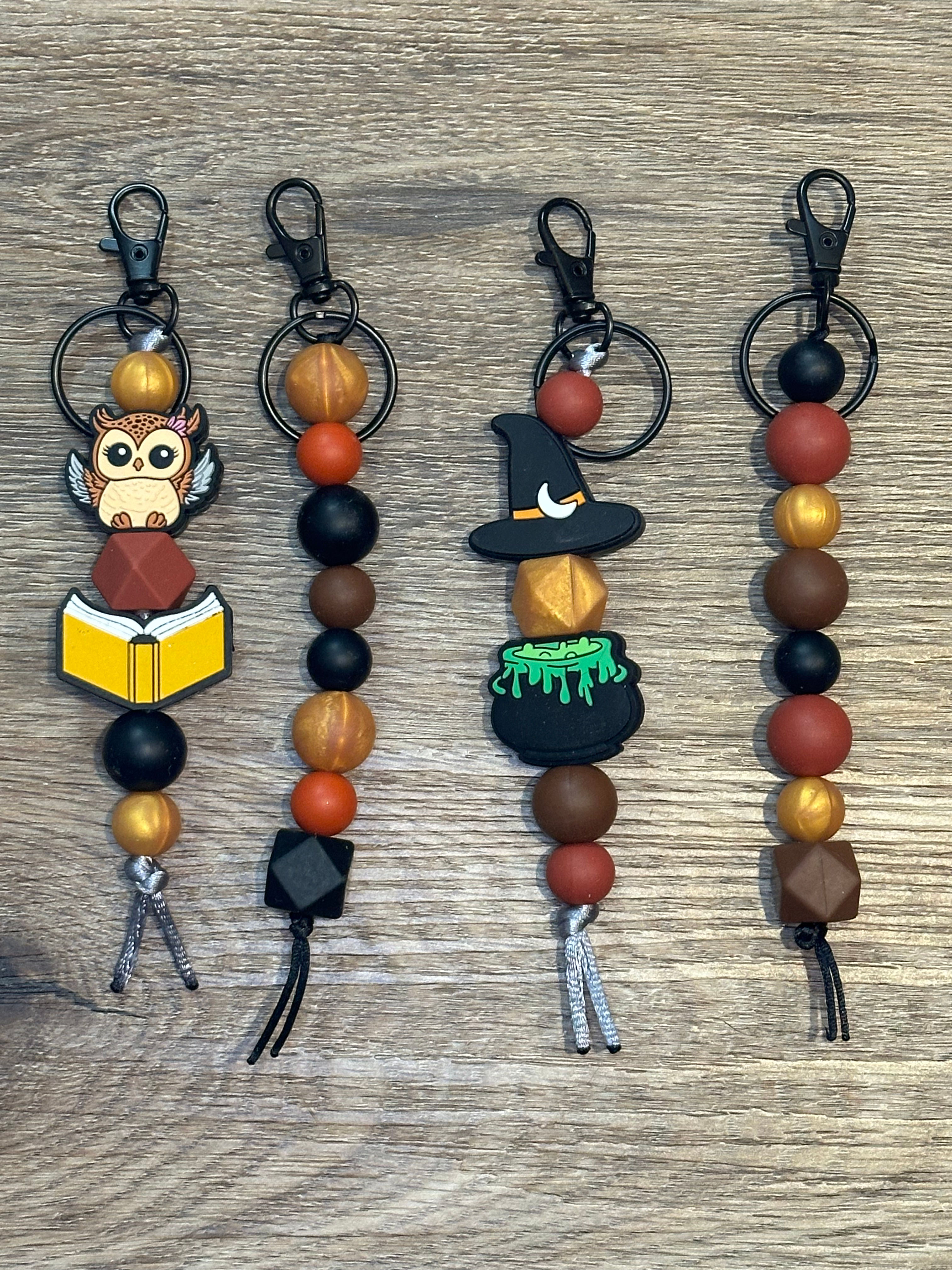 Owl/Spooky keychain