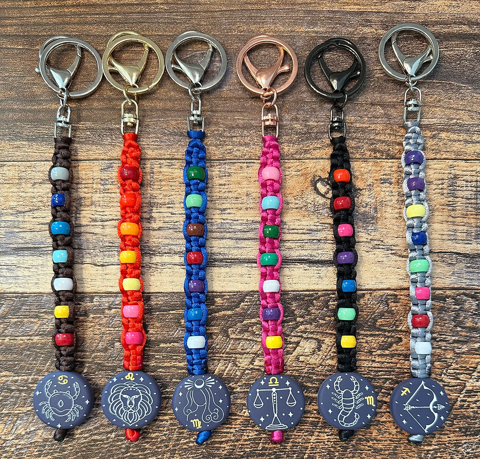 Thumbnail: Zodiac Keychain