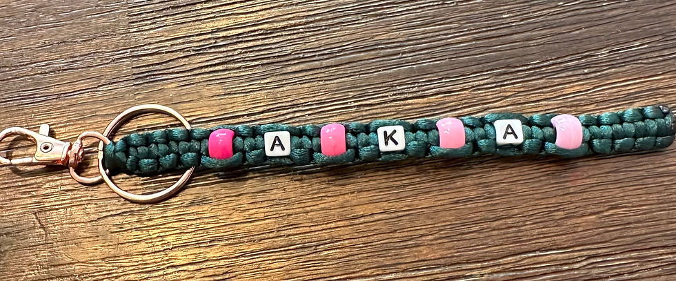 Thumbnail: AKA Sorority Keychain