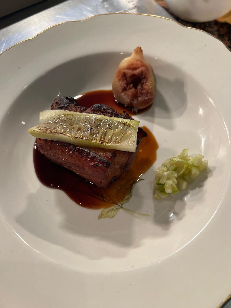 A La Carte Dinner at Orchid House