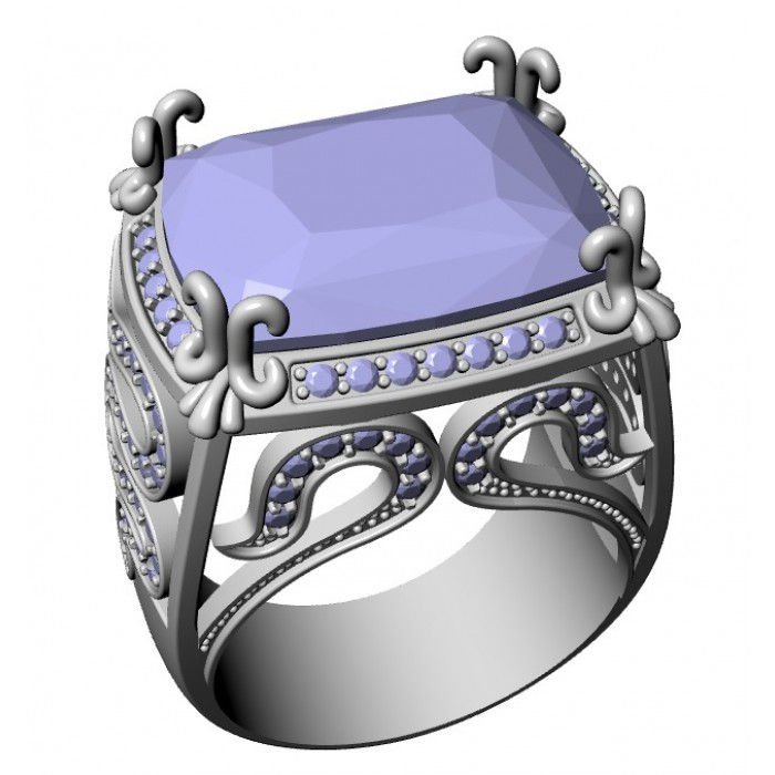 Miniatura: Sygnet złoty z cyrkoniami JM 700 210