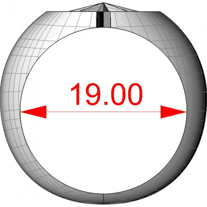 Miniatura: Pierścionek złoty JM 008 669