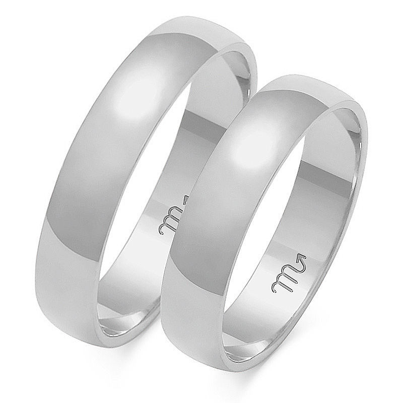 Miniatura: Obrączka ślubna O-2