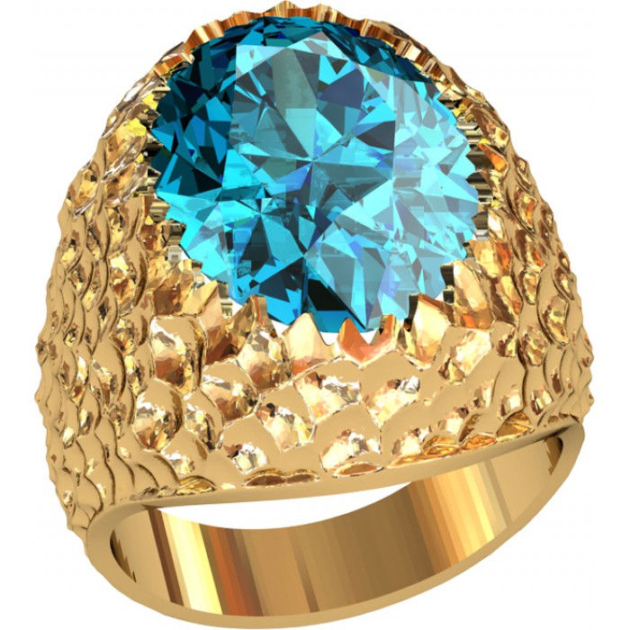 Pierścionek złoty z cyrkoniami JM 212 990