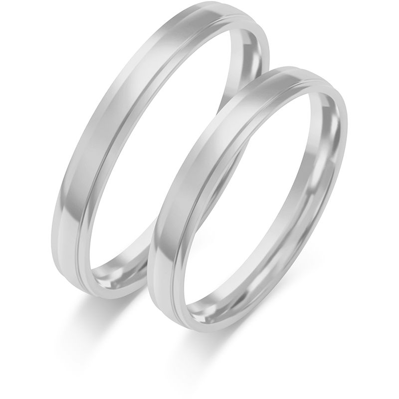 Miniatura: Obrączka ślubna OE-417 Light