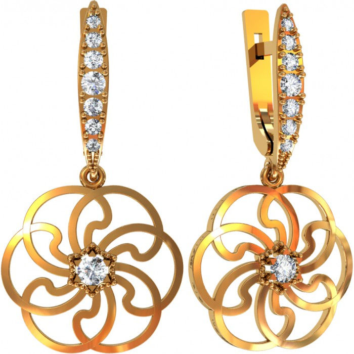 Kolczyki złote JM 112 905