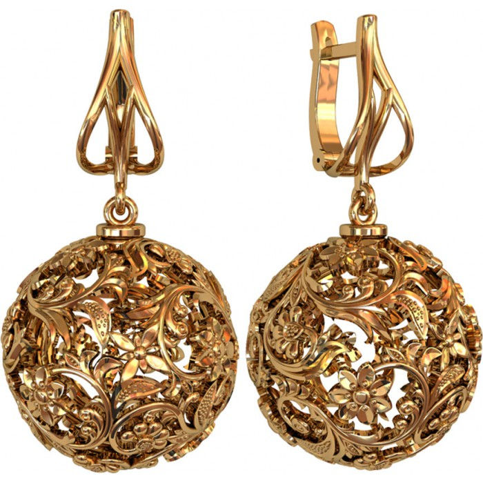 Kolczyki złote JM 110 765