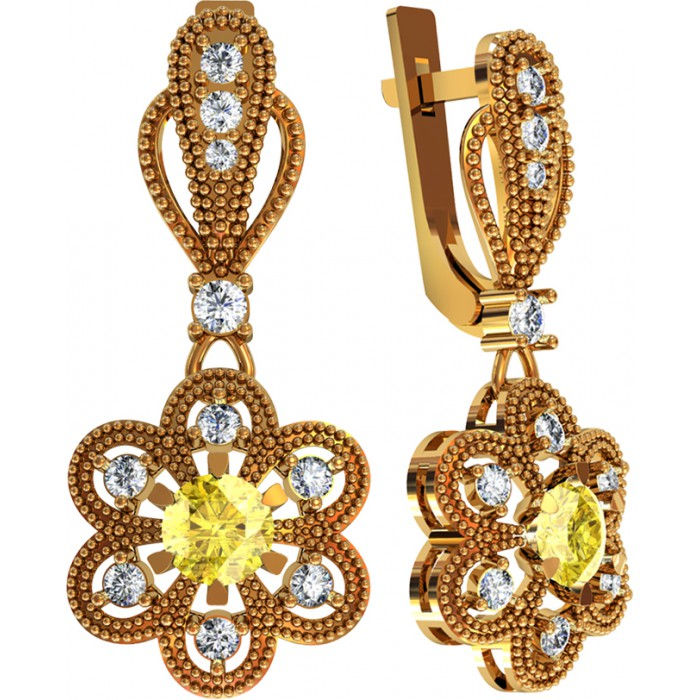 Kolczyki złote JM 112 445