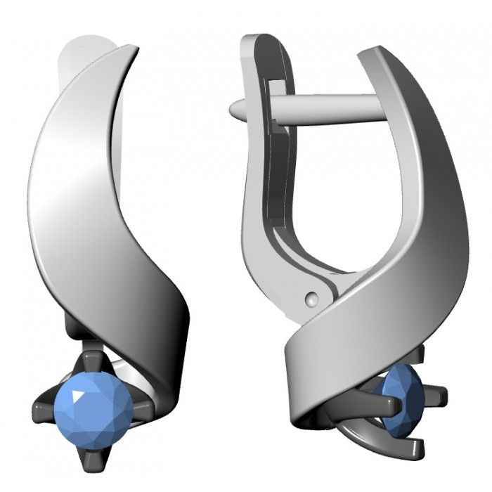 Miniatura: Kolczyki złote JM 112 875