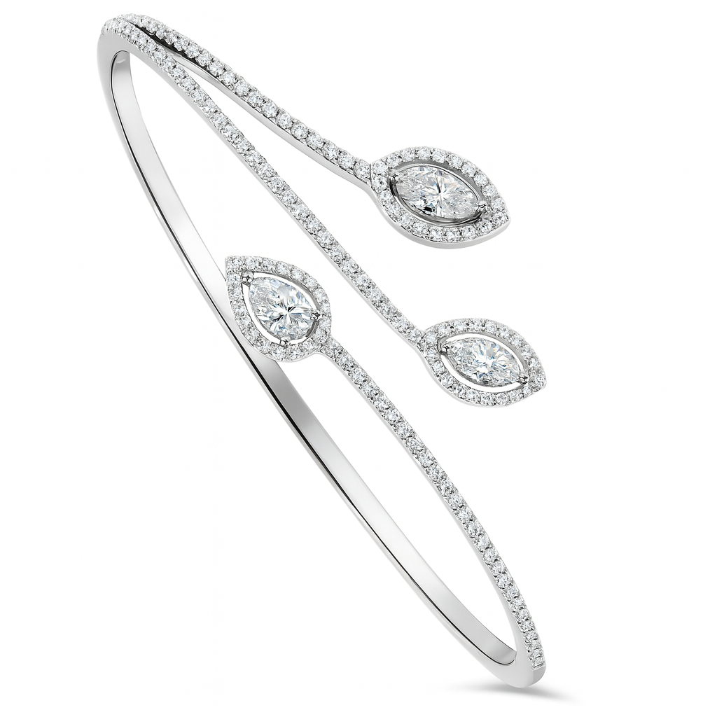 Bransoletka srebna S-top