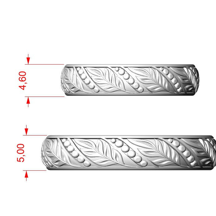 Прев'ю: Обручка шлюбна JM 800 020
