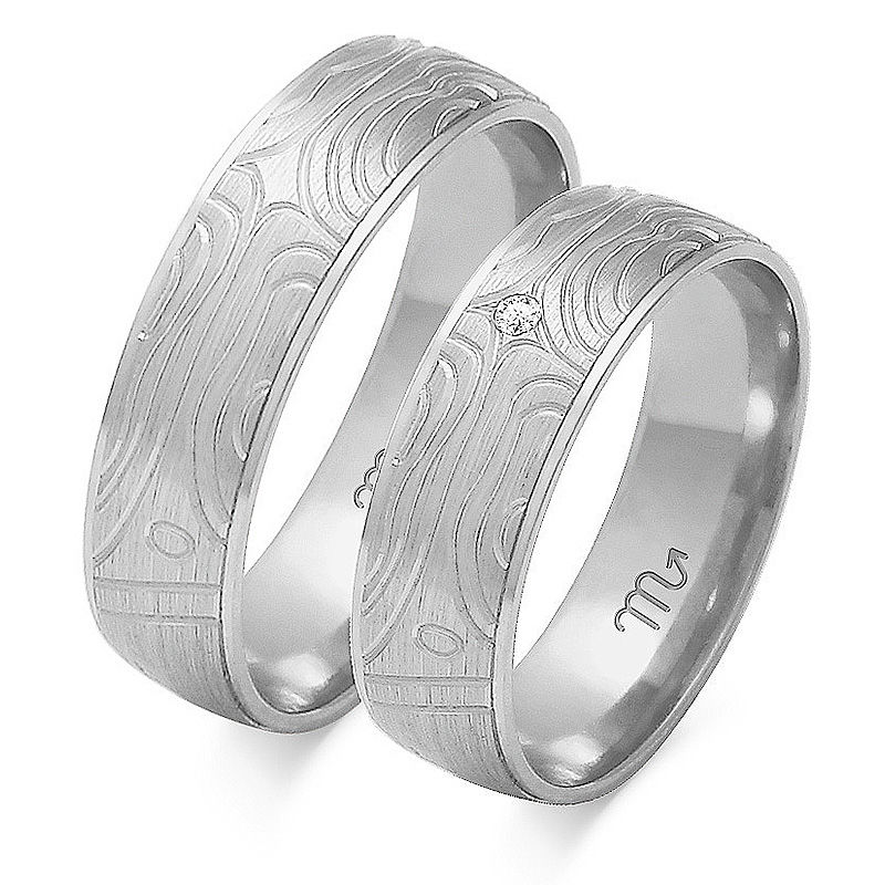 Miniatura: Obrączka ślubna OP-20 Light