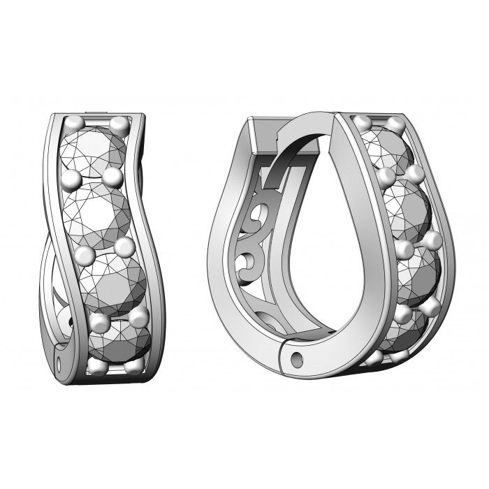 Прев'ю: Kolczyki złote JM 310 450