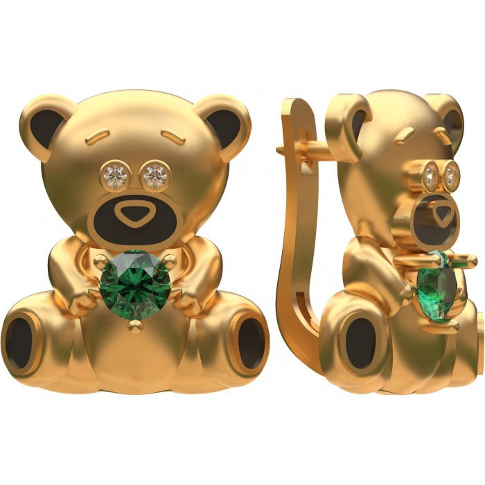 Kolczyki złote JM 004 915