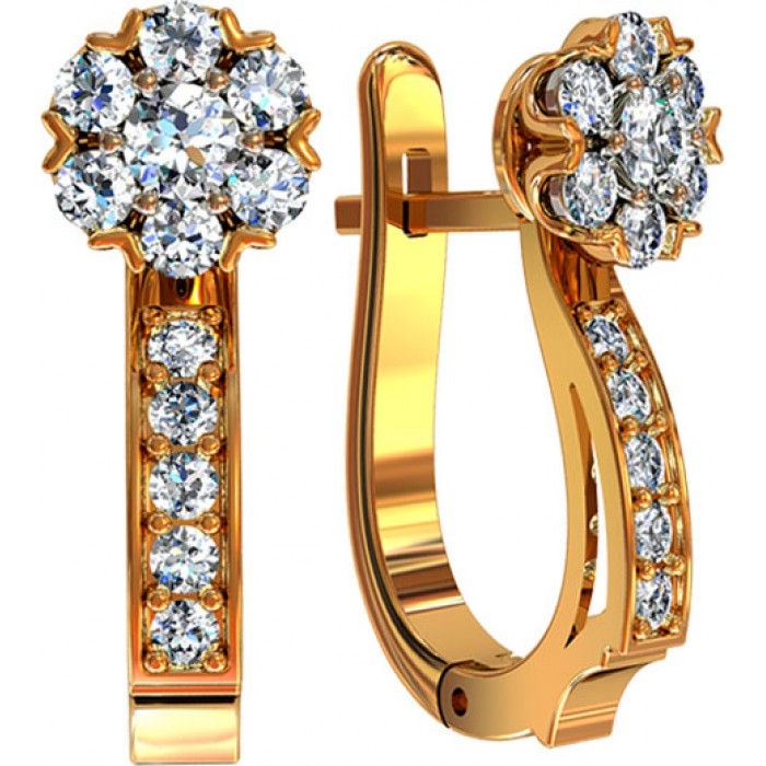 Kolczyki złote JM 111 575