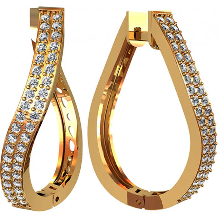 Kolczyki złote JM 310 400