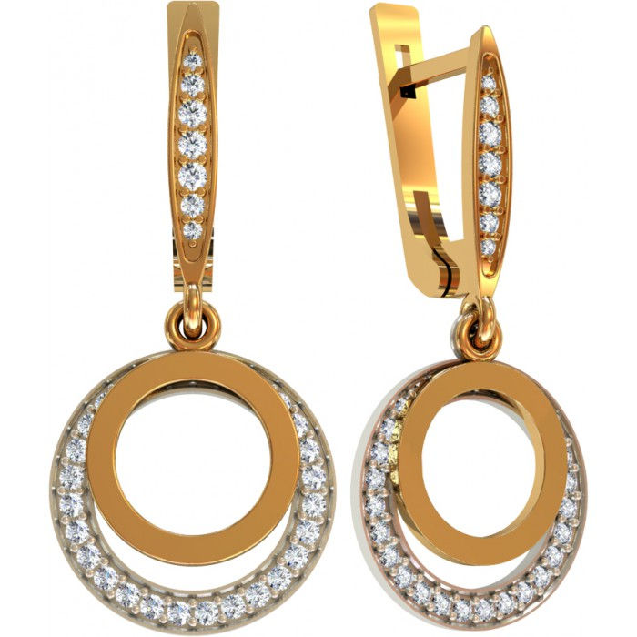 Kolczyki złote JM 112 655