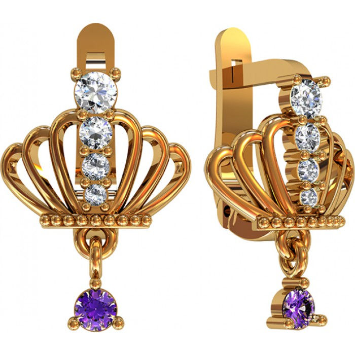 Kolczyki złote JM 311 730