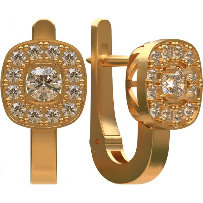 Kolczyki złote JM 004 795