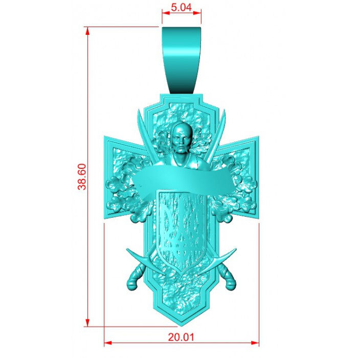 Miniatura: Złoty krzyż JM 003 517