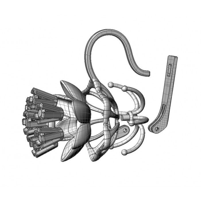 Miniatura: Kolczyki złote JM 112 535