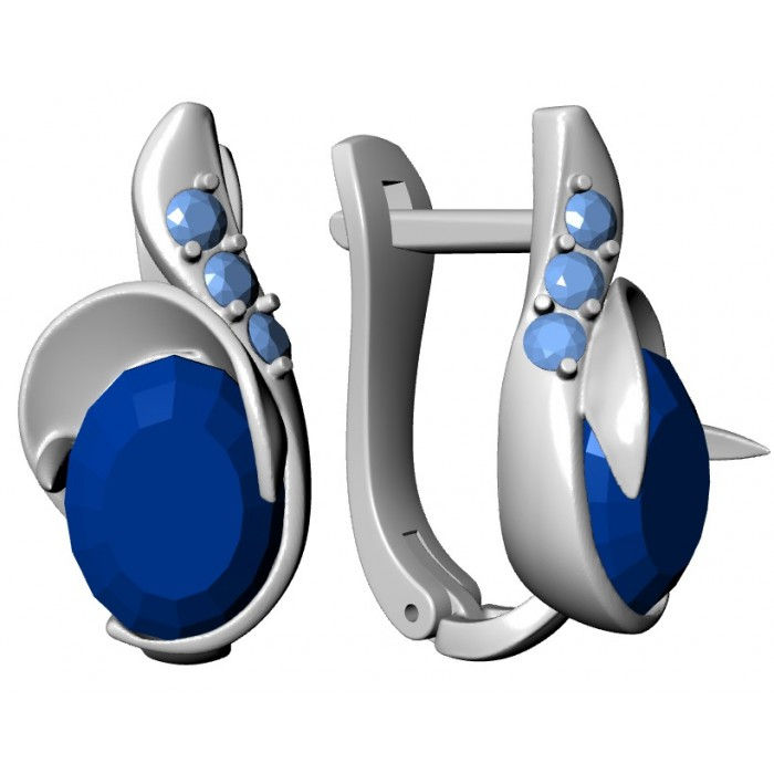 Miniatura: Kolczyki złote JM 312 950