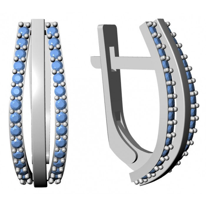 Miniatura: Kolczyki złote JM 312 530