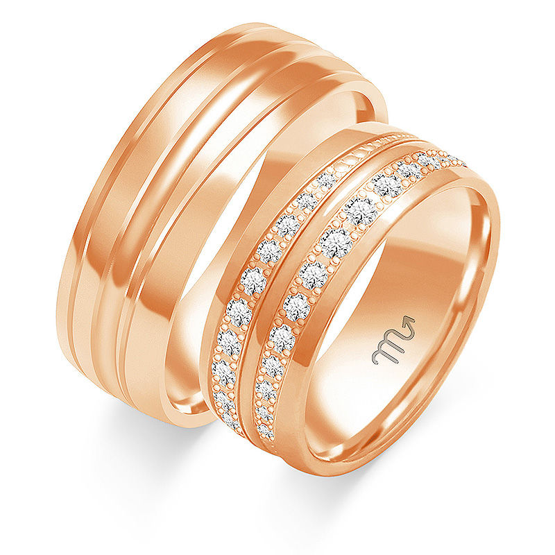 Obrączka ślubna OP-23