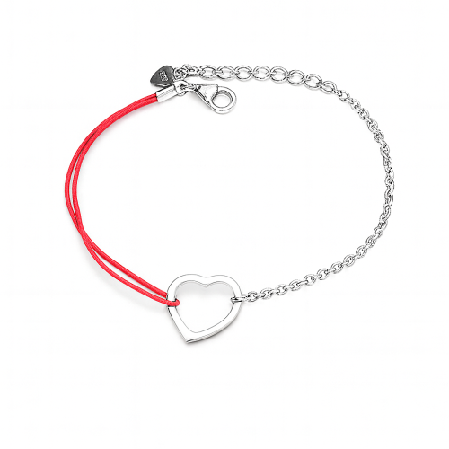 Bransoletka srebna S-top