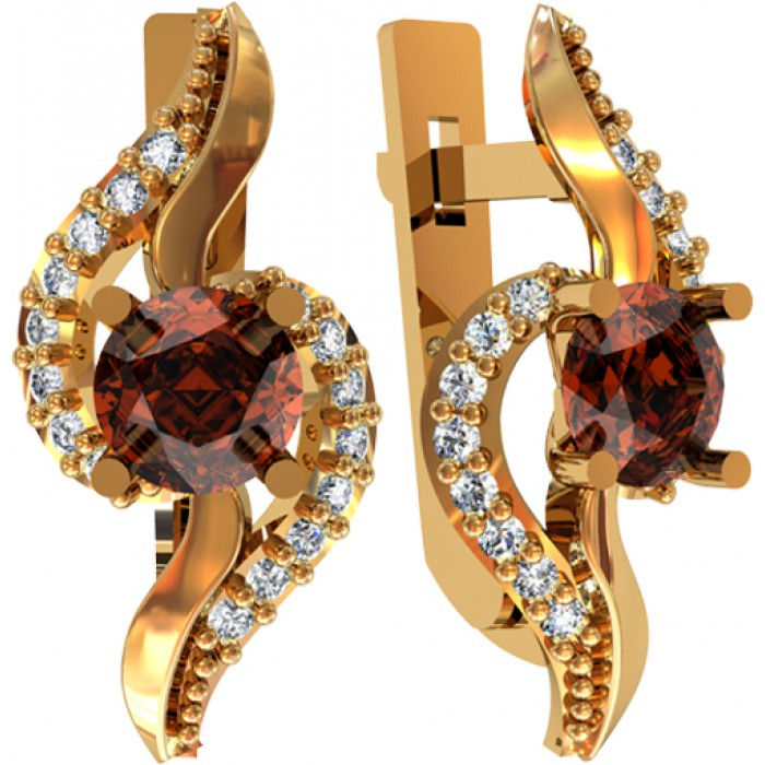 Kolczyki złote JM 111 845