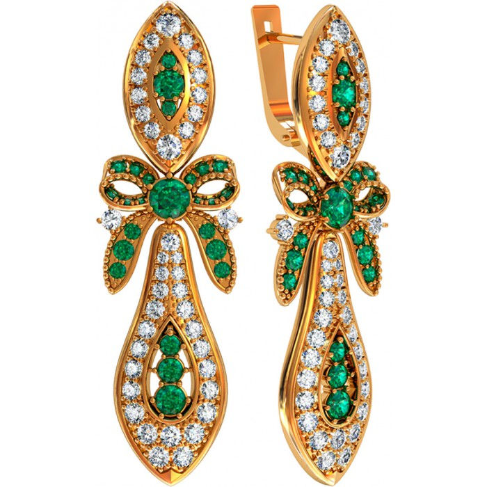 Kolczyki złote JM 310 780