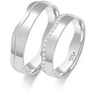 Miniatura: Obrączka ślubna A-239