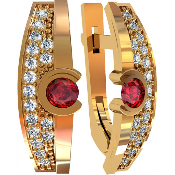 Kolczyki złote JM 112 625