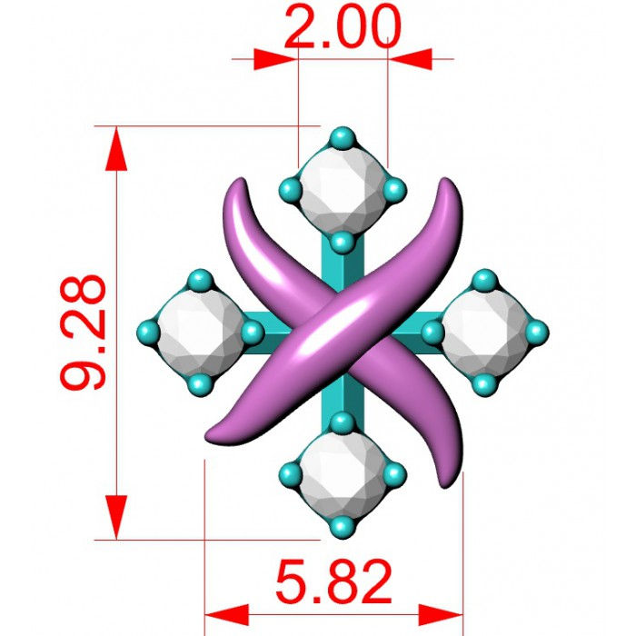 Прев'ю: Сережки золоті JM 004 955
