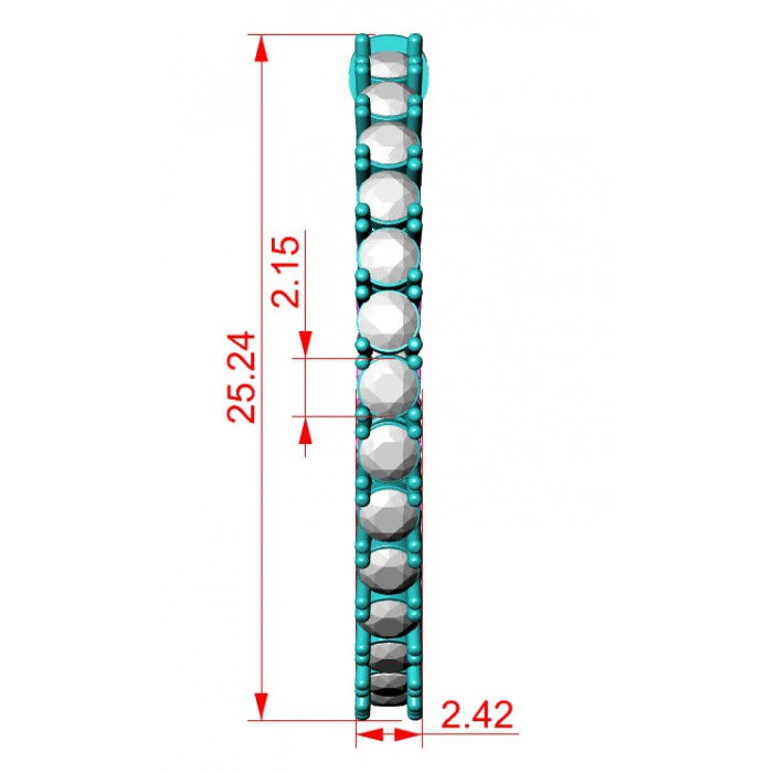 Miniatura: Kolczyki złote JM 004 905