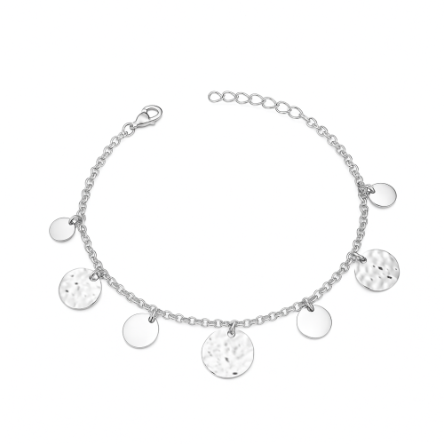 Bransoletka srebna S-top