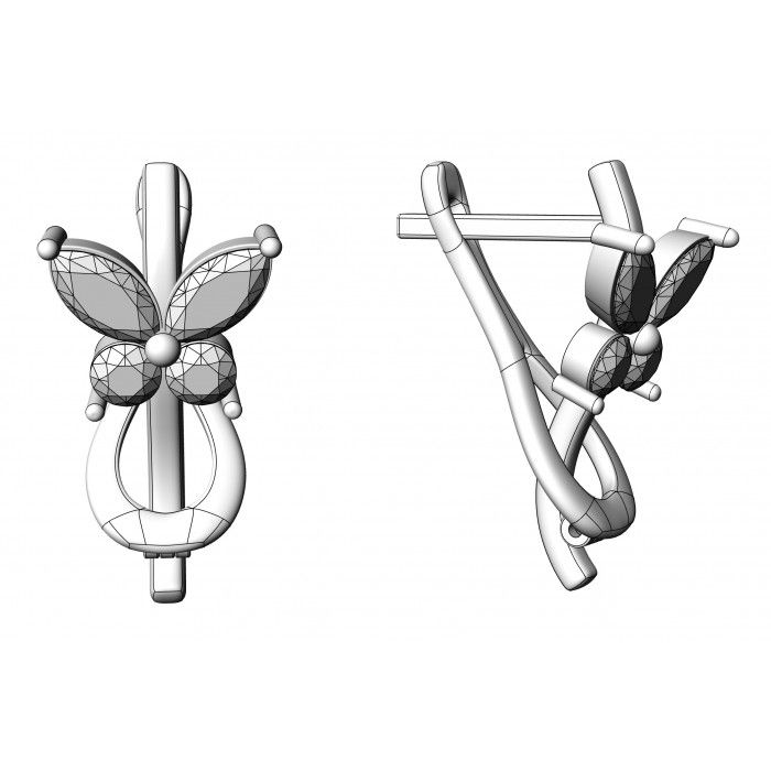 Miniatura: Kolczyki złote JM 310 520