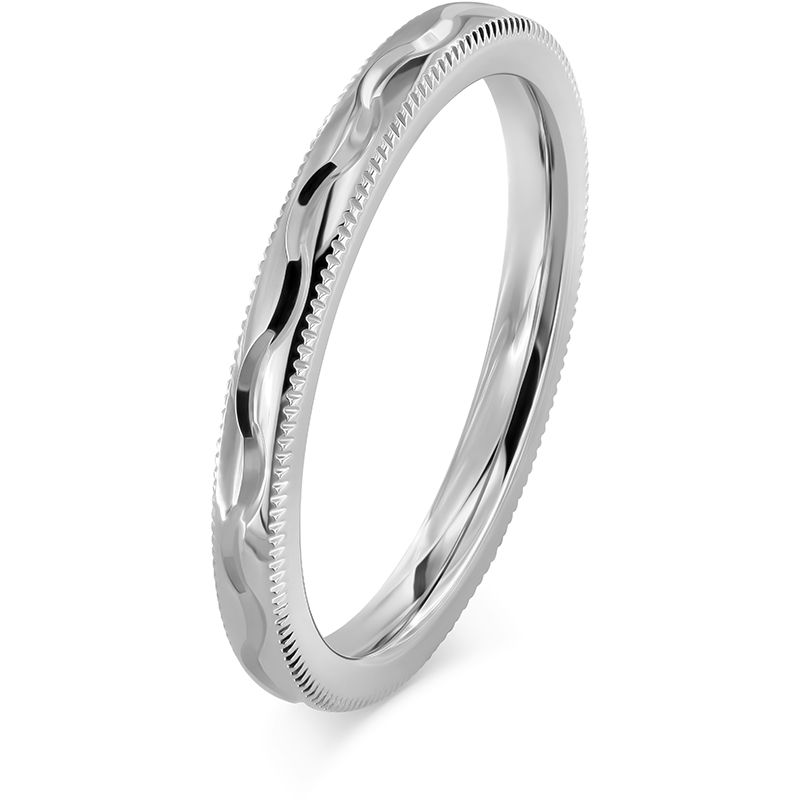 Miniatura: Obrączka ślubna MEM-3