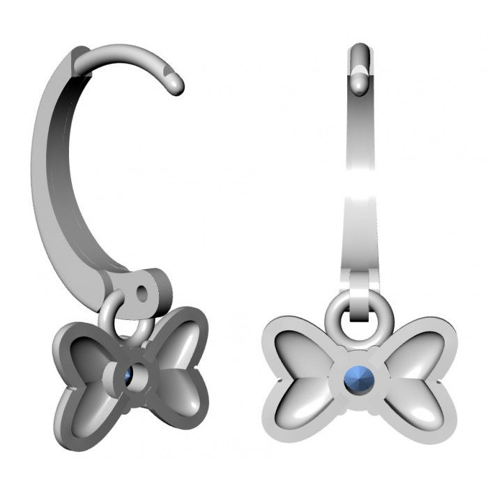 Miniatura: Kolczyki złote JM 311 860