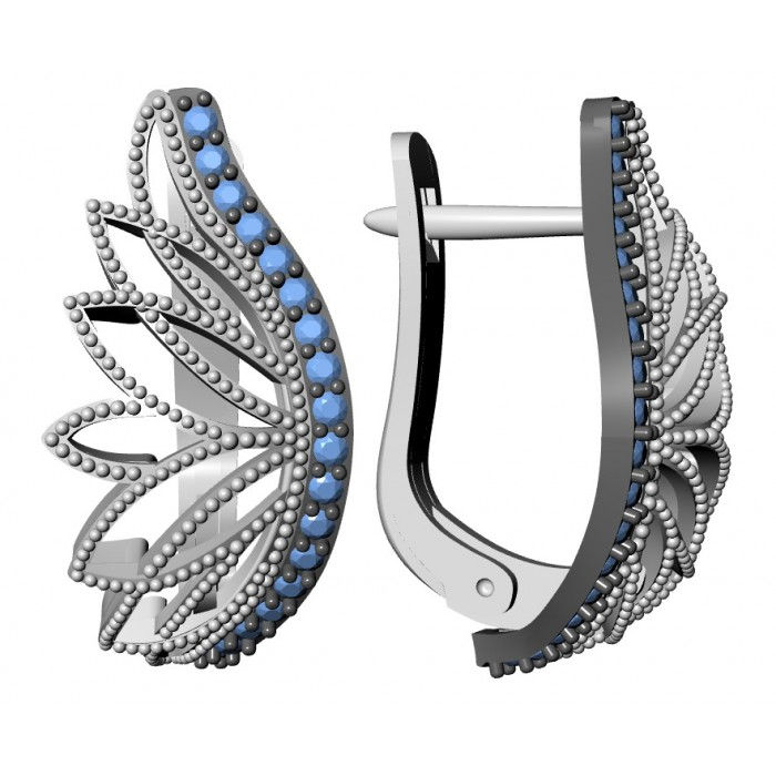 Miniatura: Kolczyki złote JM 113 025