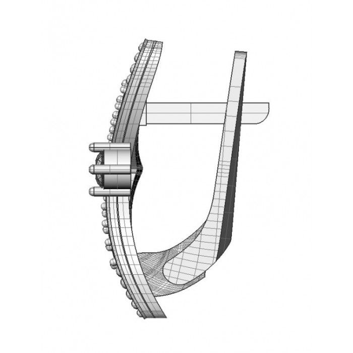 Miniatura: Kolczyki złote JM 113 345