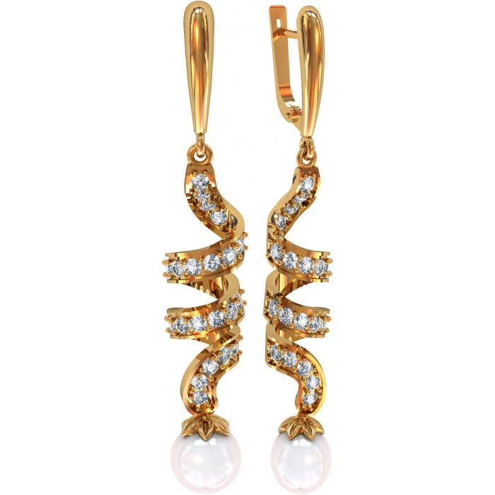 Kolczyki złote JM 312 460