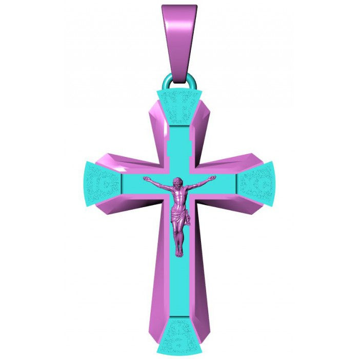 Miniatura: Złoty krzyż JM 003 437