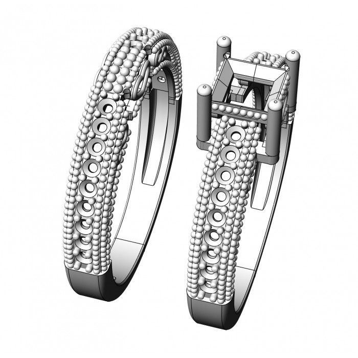 Прев'ю: Золота каблучка з цирконіями JM 213 030
