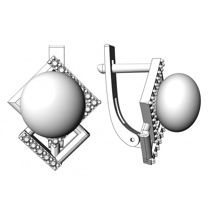 Miniatura: Kolczyki złote JM 110 965