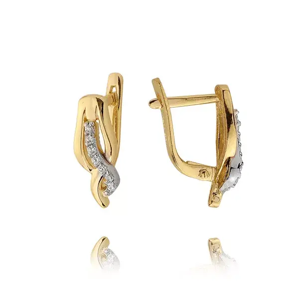 Золоті сережки Eliza N 0385 K