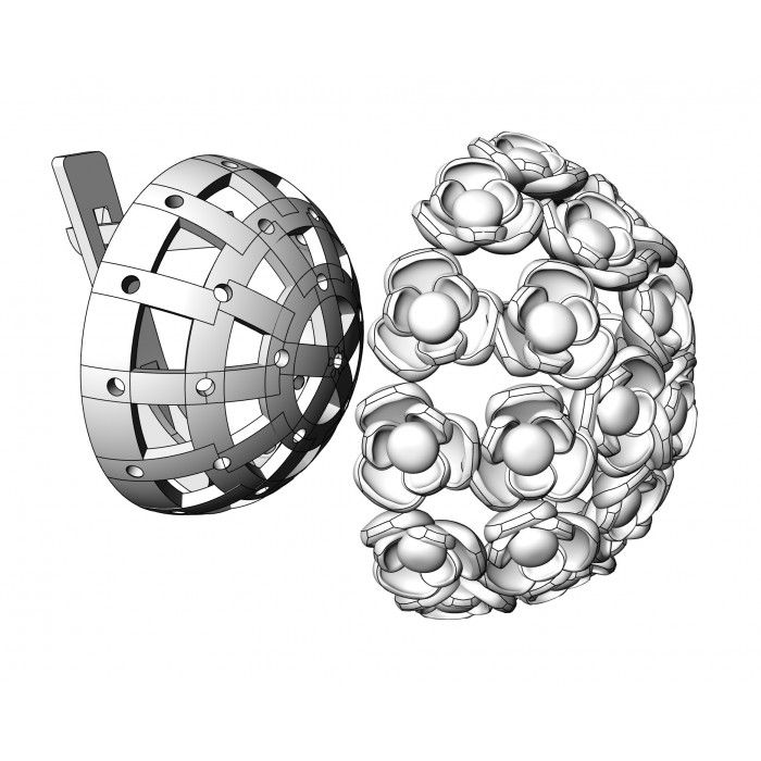 Miniatura: Kolczyki złote JM 111 135