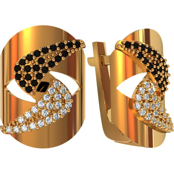 Kolczyki złote JM 112 575