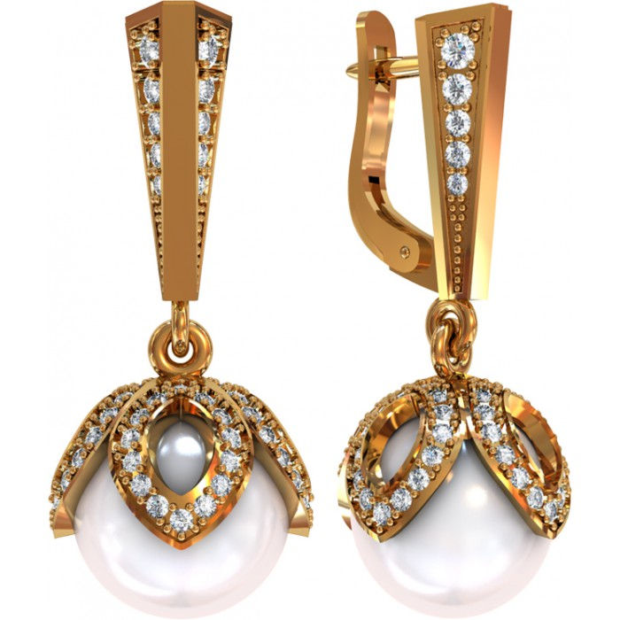 Kolczyki złote JM 112 735