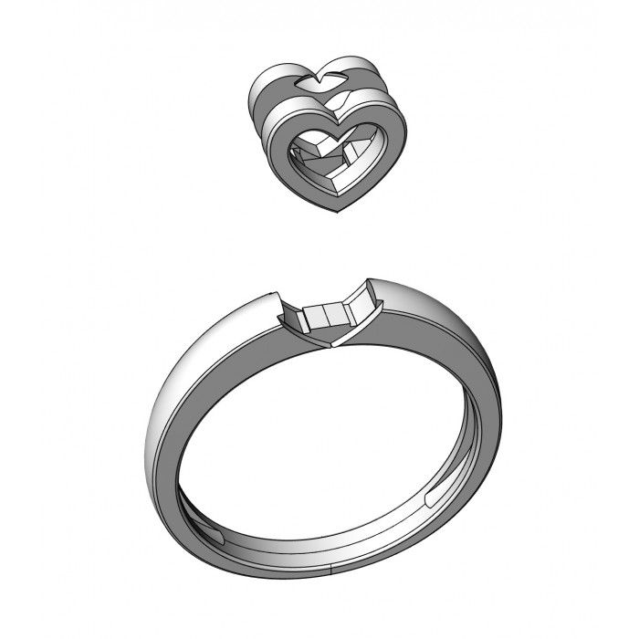 Прев'ю: Pierścionek złoty z cyrkoniami JM 111 120